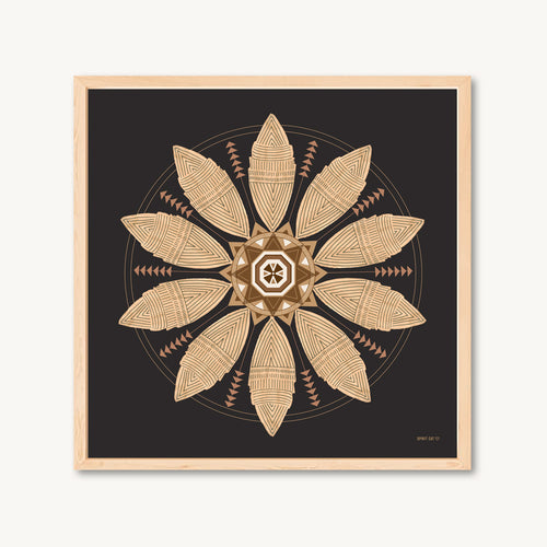 Mandalas, mandala art print, mandala illustration, digital art, wall art, interior design, art for the home